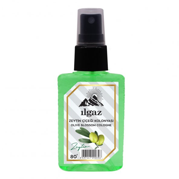 ILGAZ Elegance Series 4Lü Sprey Zeytin Çiçeği Kolonyası 4 x 50 Ml 80 Derece Çanta Boy Kolonya - 2