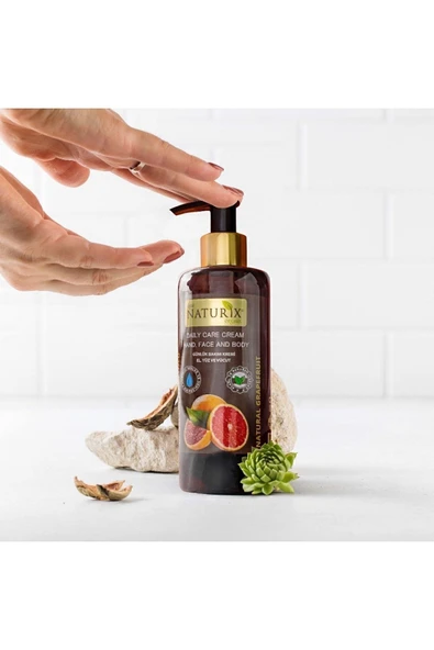 Greyfurt Özlü El, Yüz ve Vücut Bakım Kremi 250 Ml - Nemlendirici ve Onarıcı Vücut Losyonu - 3