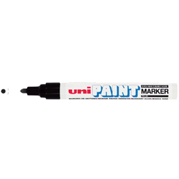 Uni-Ball Markör Boyama Paınt Marker 2.2-2.8 MM Siyah PX-20