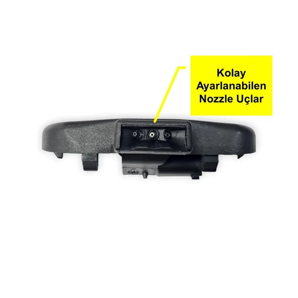 VW Passat CC 2009-2012 Isıtmalı Sağ Ön Cam Fiskiye Memesi 8J0955988G - 3