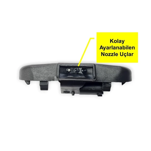 Audi A8 2008-2010 Isıtmalı Sol Ön Cam Fiskiye Memesi 8J0955987G - 3