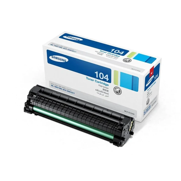 Samsung MLT-D104S 1500 Sayfa Kapasiteli Siyah Orjinal Toner