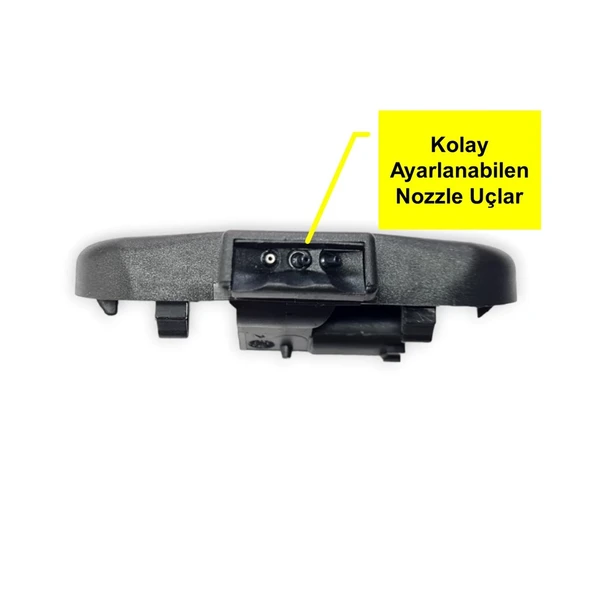 VW Passat CC 2009-2012 Isıtmalı Sol Ön Cam Fiskiye Memesi 8J0955987G - 3