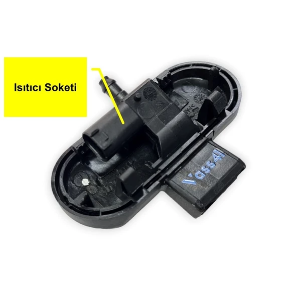 Audi A4 2002-2005 Isıtmalı Sol Ön Cam Fiskiye Memesi 8J0955987G - Resim 4