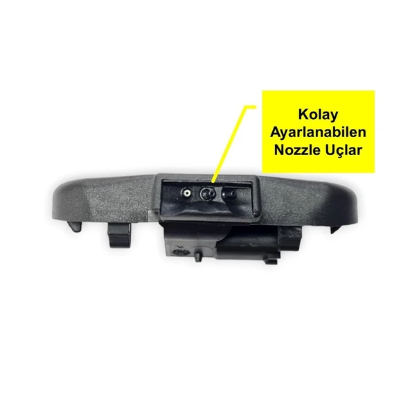 Audi Q7 2010-2015 Isıtmalı Sol Ön Cam Fiskiye Memesi 8J0955987G - 3