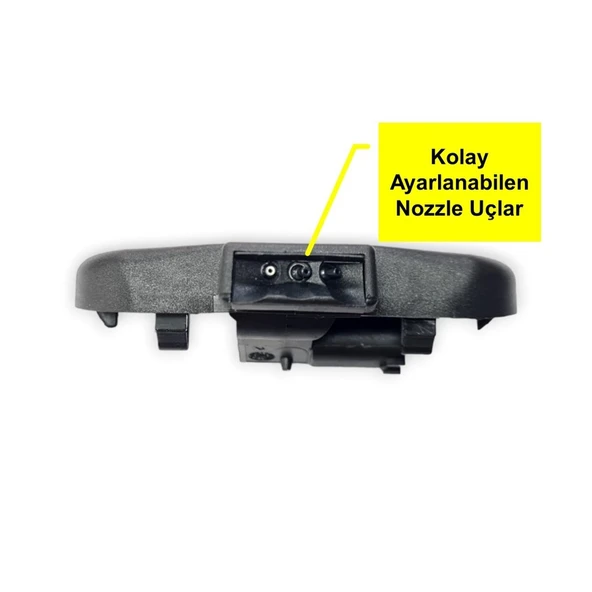Audi A6 2009-2011 Isıtmalı Sol Ön Cam Fiskiye Memesi 8J0955987G - 3