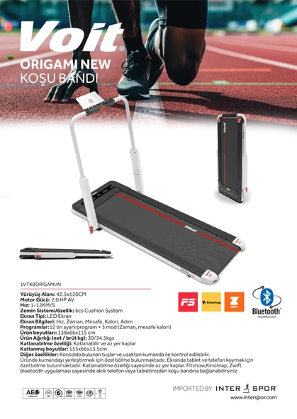 VOIT ORİGAMİ KOŞU BANDI - 4