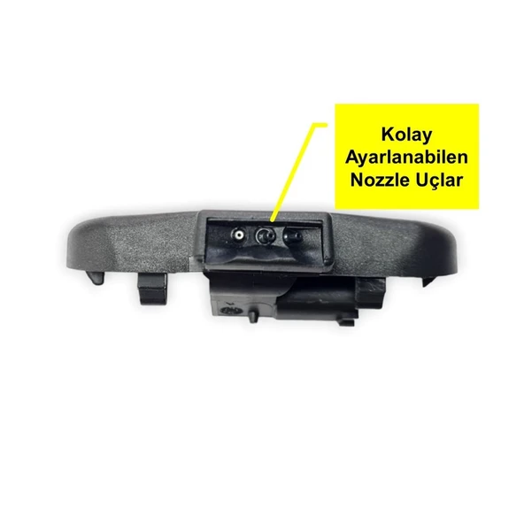 Audi A4 2002-2005 Isıtmalı Sol Ön Cam Fiskiye Memesi 8J0955987G - Resim 3