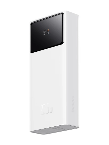 Baseus Star Lord 22.5 W Beyaz 20000 mAh Hızlı Şarj Powerbank - 4