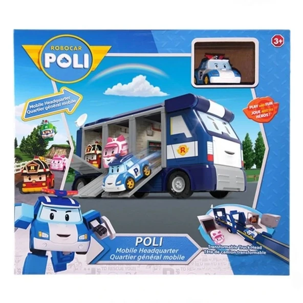 Nessiworld Robocar Poli Ana Merkez Mobil Araç - Resim 3