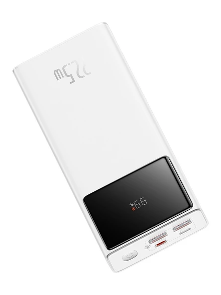 Baseus Star Lord 22.5 W Beyaz 20000 mAh Hızlı Şarj Powerbank - 2