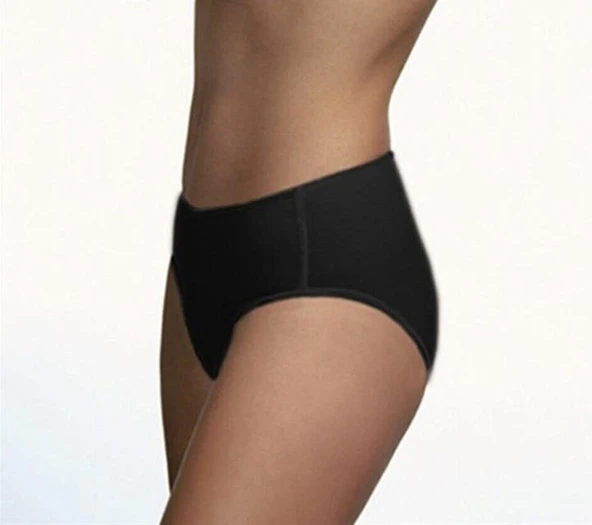 6 Adet Çift Kaplan Kadın Elastanlı Pamuk Külot Slip 610 - Resim 2