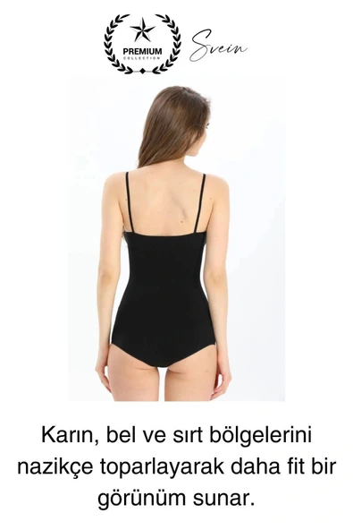 Yeni Sezon Slip Kesim Kaymaz ve Konforlu Toparlayıcı Şekillendirici Kadın Slip Body Gün Boyu Rahat - 4
