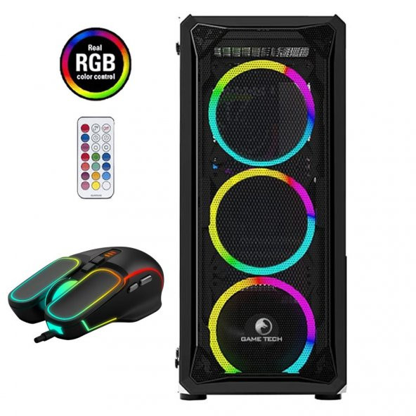 Zeiron Esc X80 İ5-3470 16GB 240GB+500GB RX550 Oyuncu Bilgisayarı