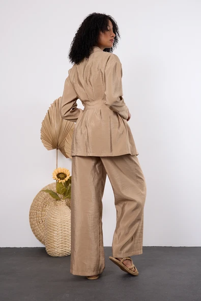 Vizon Oversize Kimono Takım - 8