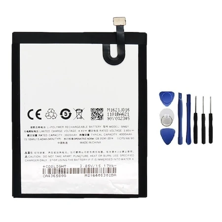 Meizu M5 Note Pil Batarya BA621 ve Tamir Seti ürün görseli