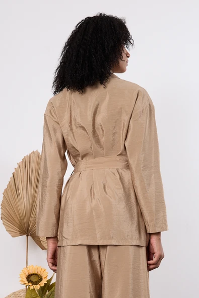 Vizon Oversize Kimono Takım - 7