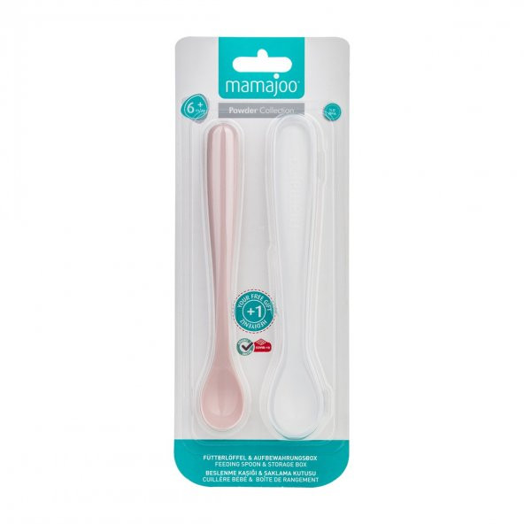 Mamajoo 270ml Kulplu Eğitici Bardak Seti / Powder Pink - 9