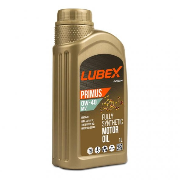 Lubex Primus MV 0W-40 1 Lt Tam Sentetik Motor Yağı (2 Adet) - 2