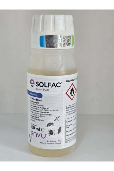 Bayer Solfac 25 Ec Haşere İlacı 100 ml