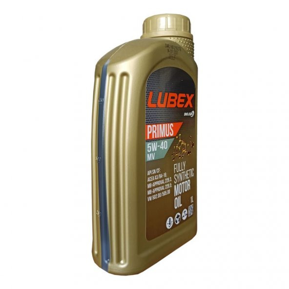 Lubex Primus MV 5W-40 1 Lt Tam Sentetik Motor Yağı (4 Adet) - 5