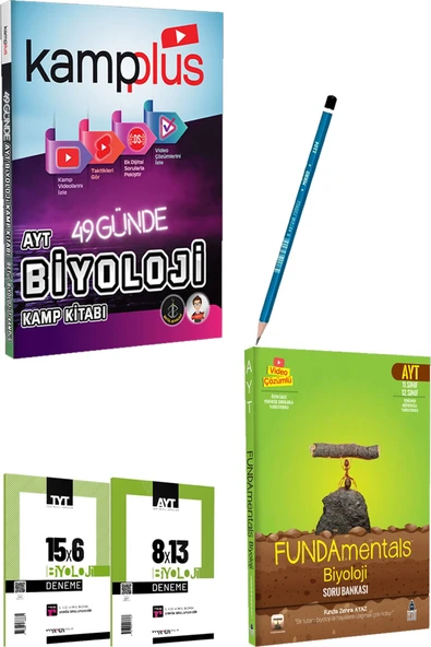 Tonguç Kampplus 49 Günde Ayt Biyoloji Kampı - Fundamentals Ayt Biyoloj Soru + Deneme Hediyeli