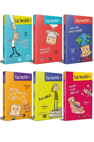 Nesil Tuş Beyinli Serisi 6 Kitaplık Tam Set