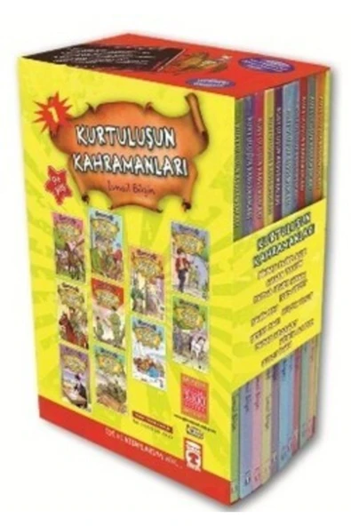 Kurtuluşun Kahramanları 1 (10 Kitap Takım Kutulu) - Ismail Bilgin