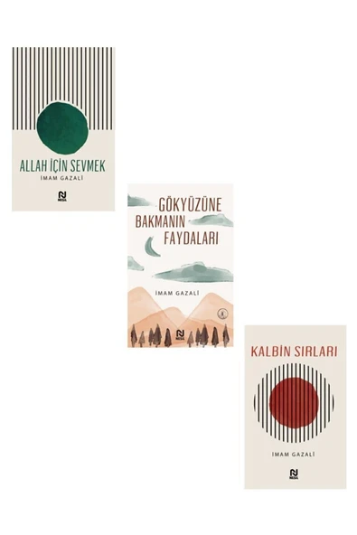 Imam Gazali Seti 3 Kitap (gökyüzüne Bakmanın Faydaları + Kalbin Sırları + Allah Için Sevmek)