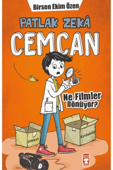 Patlak Zeka Cemcan - Ne Filmler Dönüyor (FLEKSİ CİLT) Birsen Ekim Özen