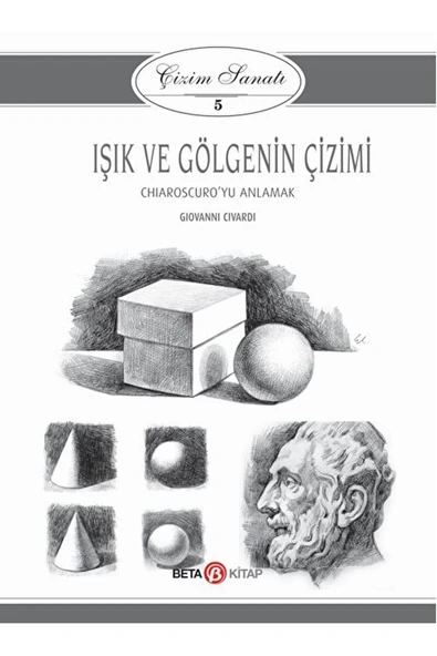 Işık ve Gölgenin Çizimi - Çizim Sanatı 5 kitabı - Beta Kolektif - Beta Kitap