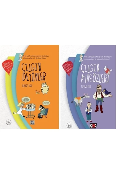 Çılgın Deyimler - Çılgın Atasözleri / Ciltli - 2 Kitap Takım - Yusuf Asal