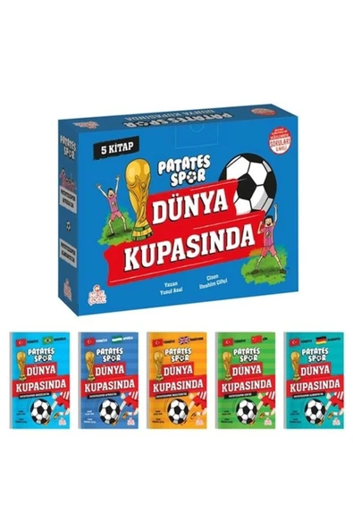 Patatesspor Dünya Kupasında(5 Kitap + Soru Kitapçığı)