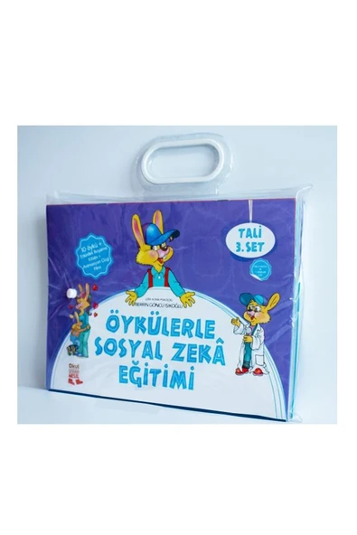 Tali - 3 Öykülerle Sosyal Zeka Eğitimi Seti-10 Adet Öykü Kitabı