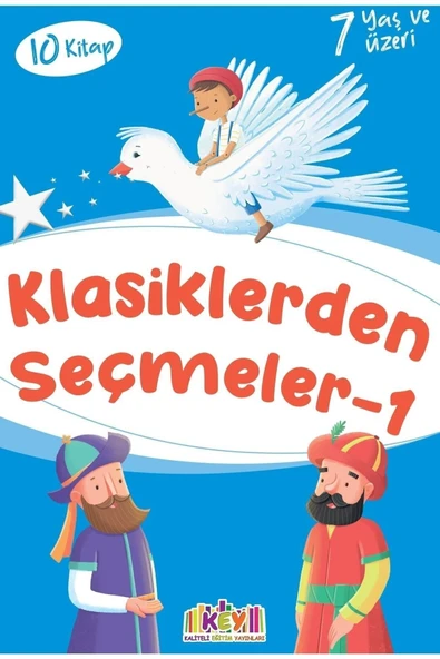 Klasiklerden Seçmeler 1. Seri (10 Kitap+hds) Herbiri 48 Sayfa