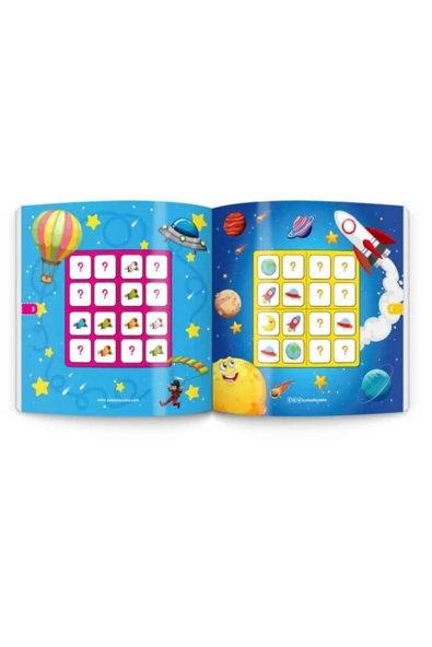 3-6 Yaş Stickerli Sudoku Ve Cırt Cırtlı Matematik Kitabım - Kaliteburda Avm - 2