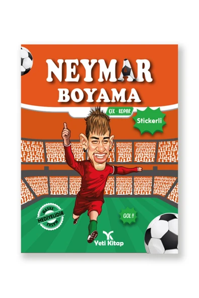 Futbolcu Boyama Kitapları (ronaldo Messi Neymar Mbappe Efsaneler) - 3