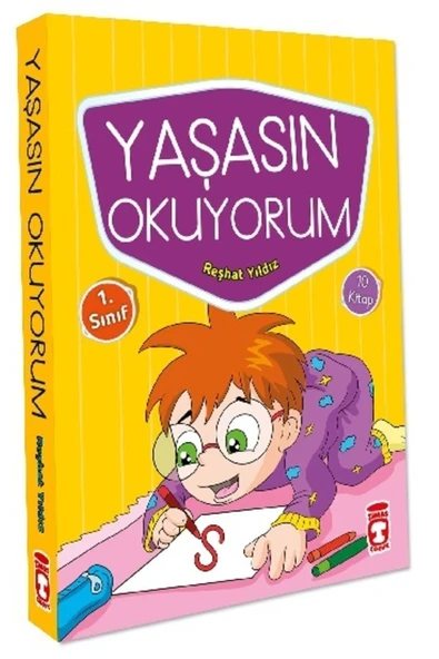 Yaşasın Okuyorum Hikaye Seti (10 Kitap)-namaz Tesbihatı Hediyeli