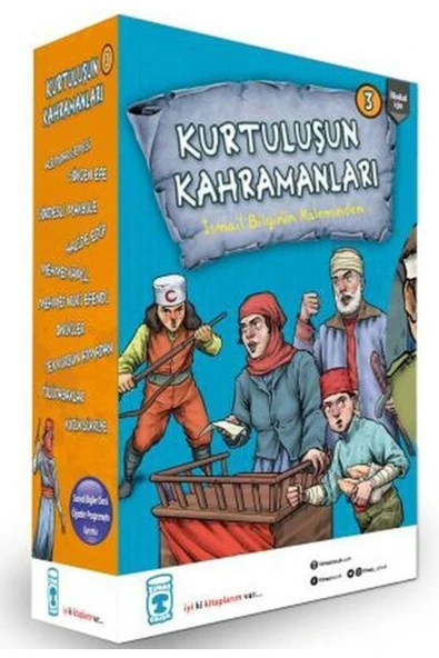 Kurtuluşun Kahramanları 3 Seti (10 Kitap Takım) _yeni Baskı