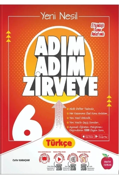 NEWTON 6.SINIF ADIM ADIM ETKİNLİKLİ KONU ANLATIMLI SORU BANKASI-TÜRKÇE - 2