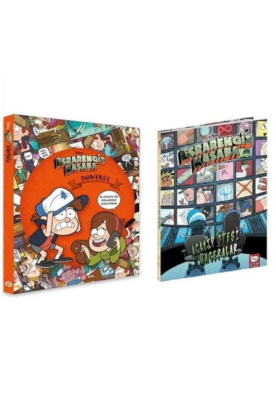 Esrarengiz Kasaba Dünyası + Acayip Ötesi Maceralar 2 Kitap Set