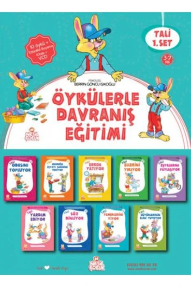 Öykülerle Davranış Eğitimi Seti (10 KİTAP) - Tali 1