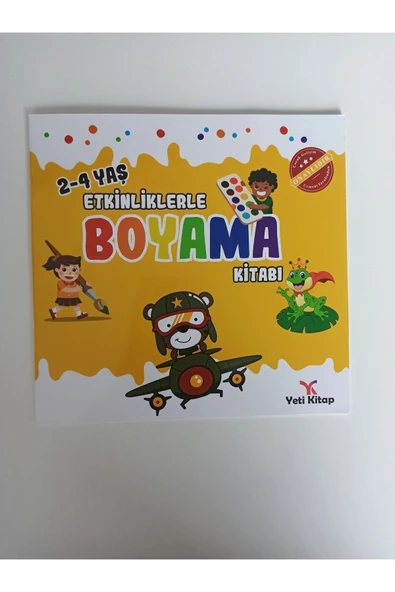 2-4 Yaş Eğlenceli Etkinliklerle Boyama Kitabı Seti (3 Kitap) - 7