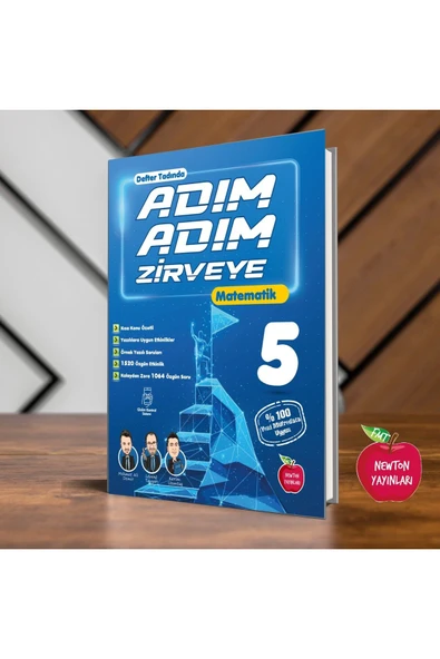 5.Sınıf Adım Adım Zirveye Matematik - Türkçe-Fen- Sosyal Defter Tadında Soru Bankası  Seti - 2