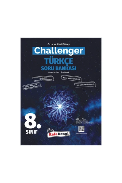 8.Sınıf Challenger Matematik Türkçe Fen İnkılap Soru Bankası Seti KafaDengi Yayınları - 3