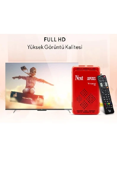 NEXT NEXTSTAR Tak Çalıştır Mini Full HD Uydu Alıcısı Yeni Model Nextstar Gold