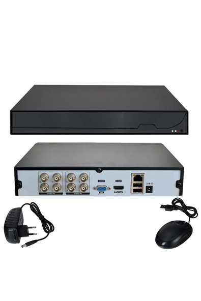 wellbox Kayıt Cihazı Ahd Dvr 8 Kanal 5mp 1080n H265 Wellbox Wb-208n1h00