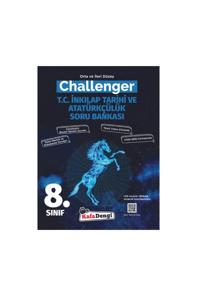 8.Sınıf Challenger Matematik Türkçe Fen İnkılap Soru Bankası Seti KafaDengi Yayınları - 5