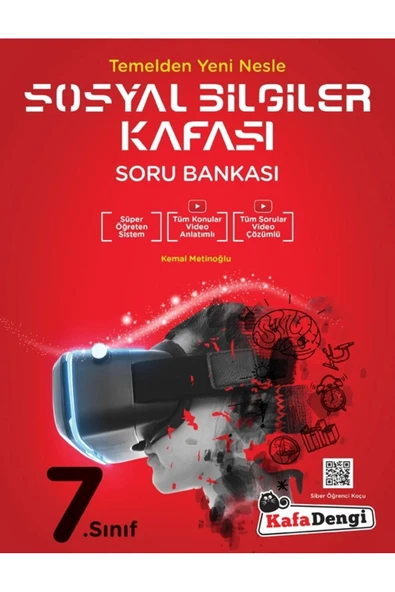 Kafadengi 7.sınıf Sosyal Bilgileri Kafası Soru Bankası (tümü Video Çözümlü)