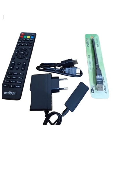 wellbox Wifi Anten Dahil Çanaklı Çanaksız Full Hd Uydu Alıcı Sinema Paketli Ücretsiz Ip Tv Tiktok Youtube - 2